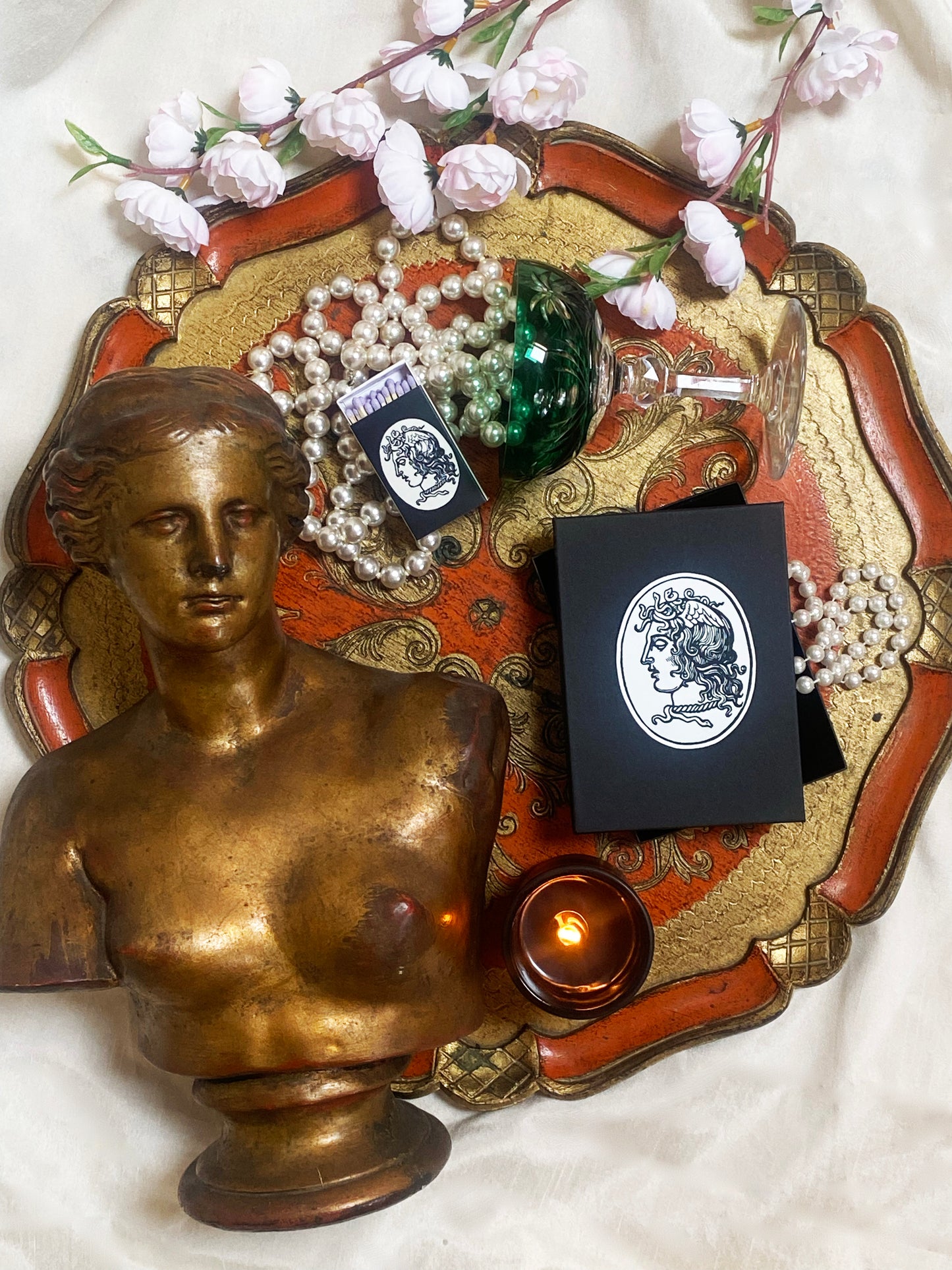 MEDUSA MEDALLION MATCHBOX - CASE OF THREE