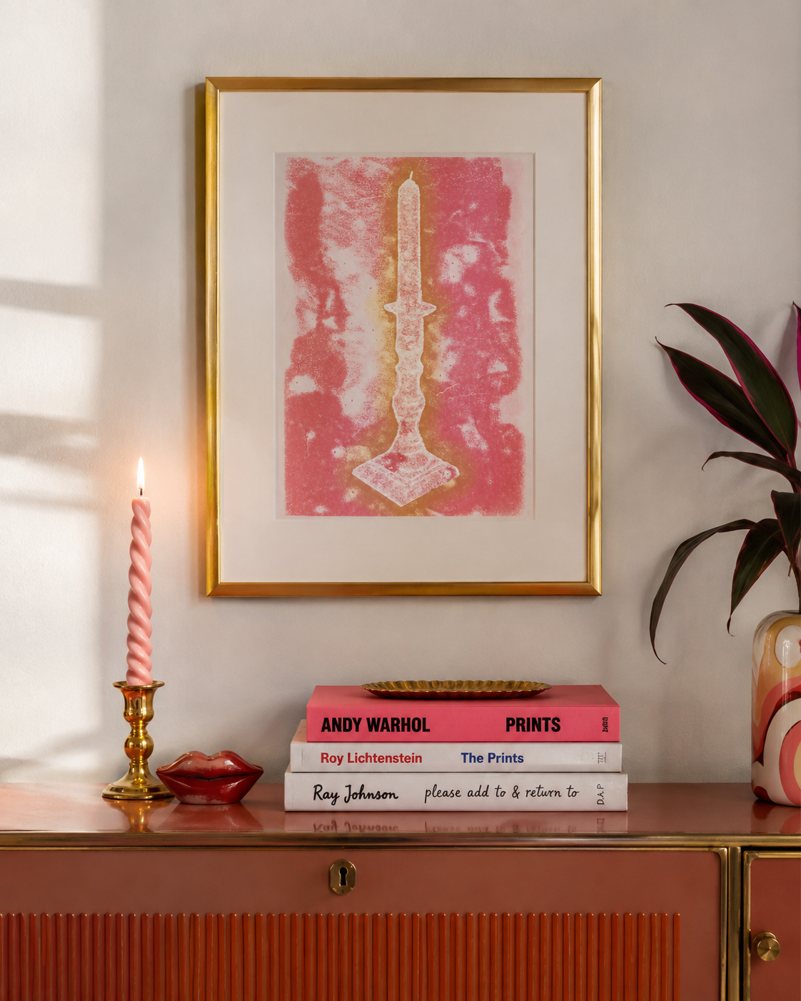 "PHANTOM CANDLE" PRINT