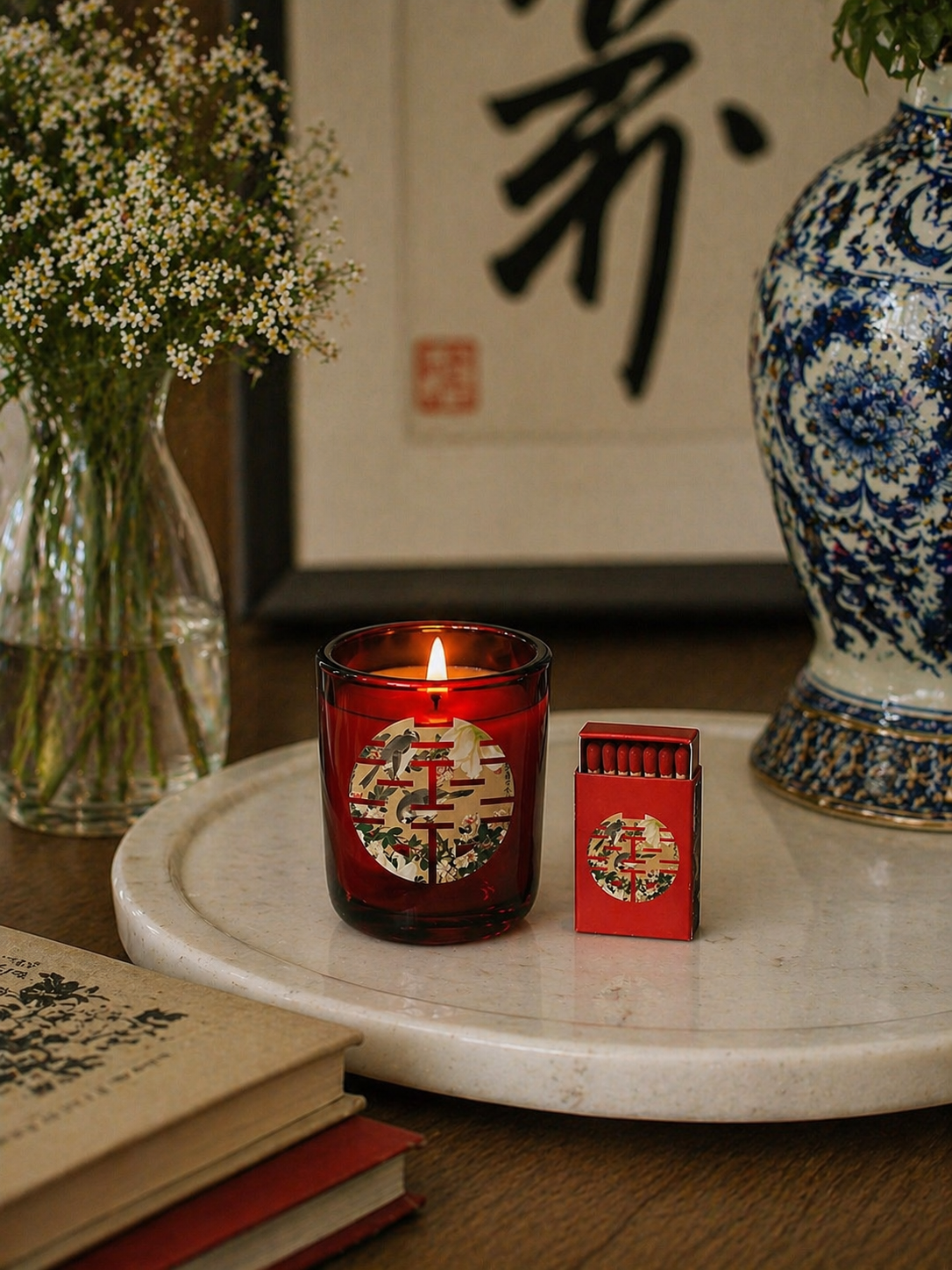 DOUBLE HAPPINESS MATCHBOX - CASE OF THREE