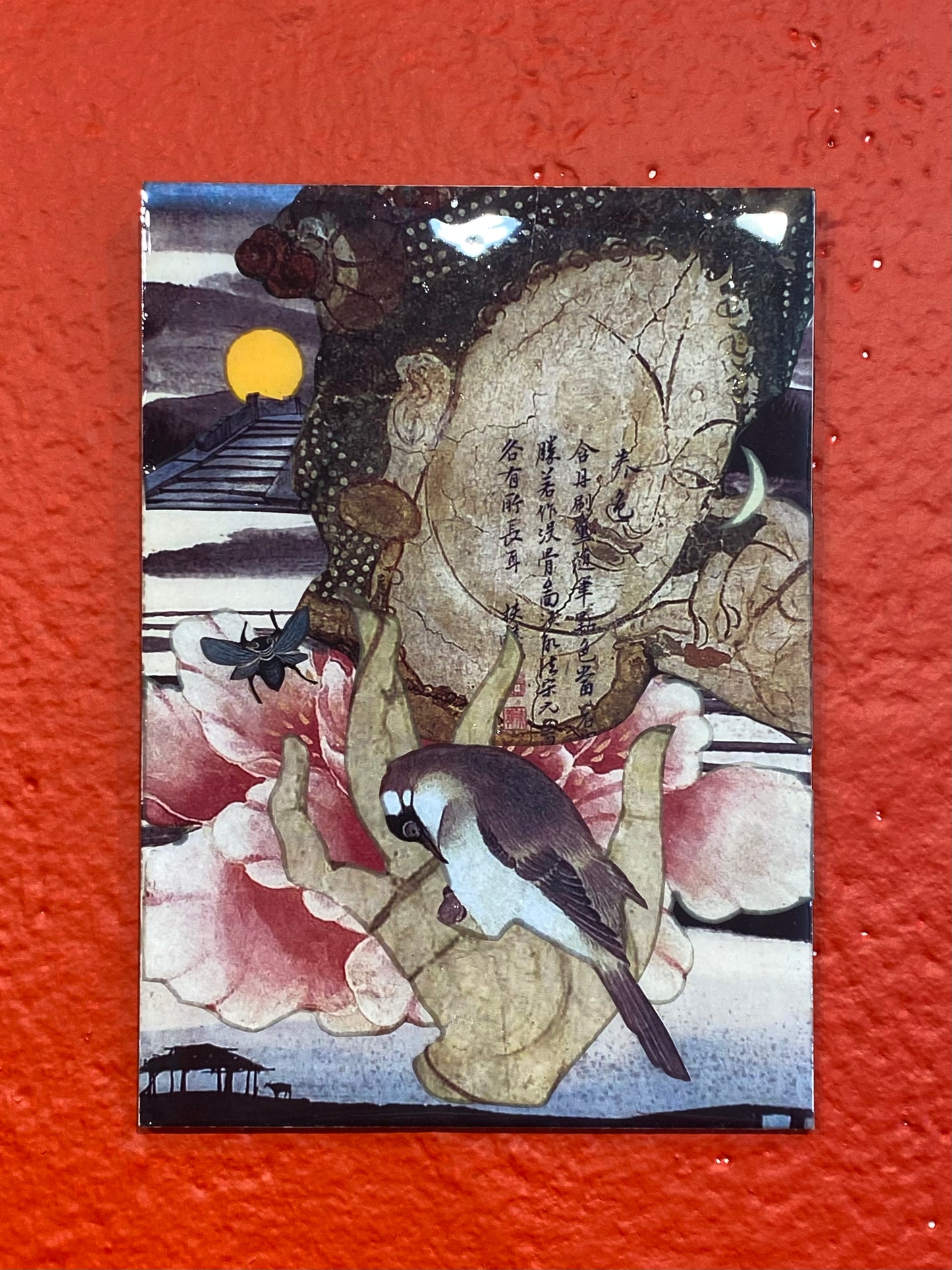 COLLAGE, "BIRD IN HAND"