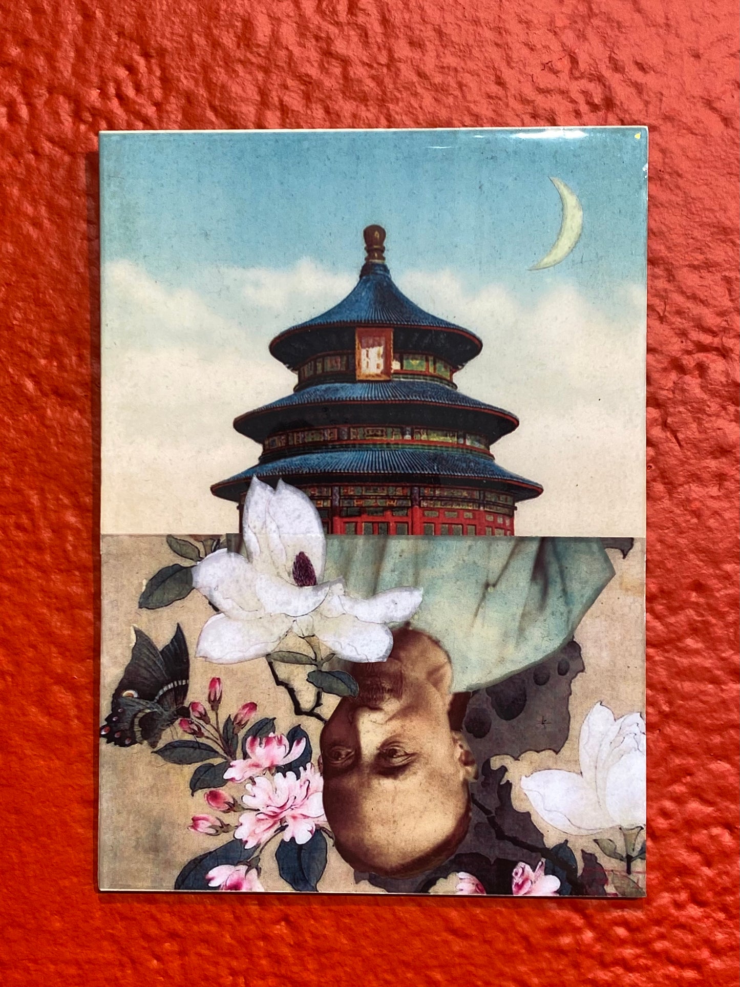 COLLAGE, "THE HEART IS A TEMPLE"