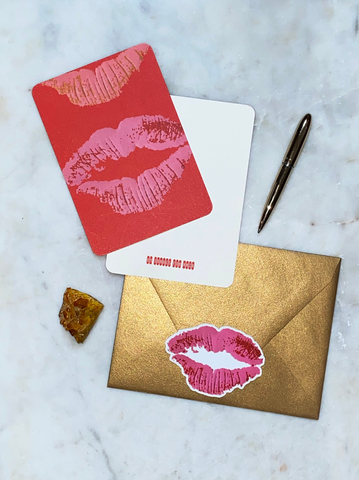 KISS KISS STICKER