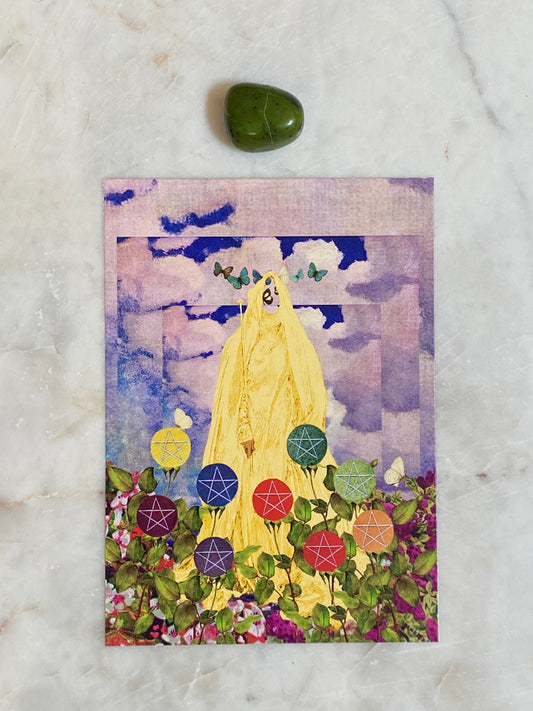 NINE OF PENTACLES