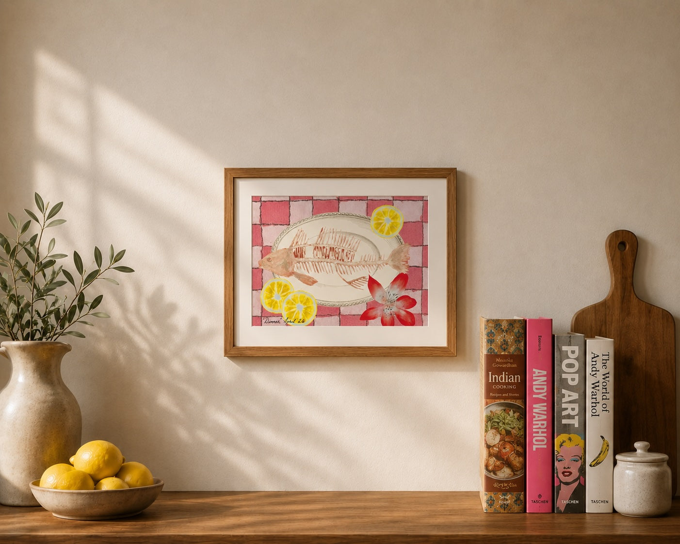 "STILL LIFE WITH FISHBONE" PRINT