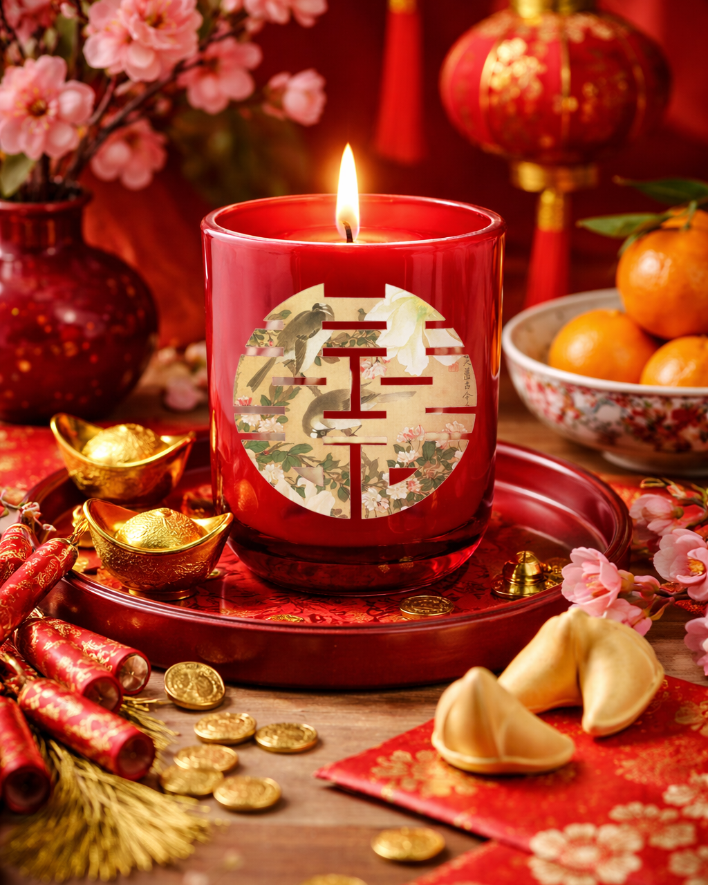 DOUBLE HAPPINESS MINI CANDLE