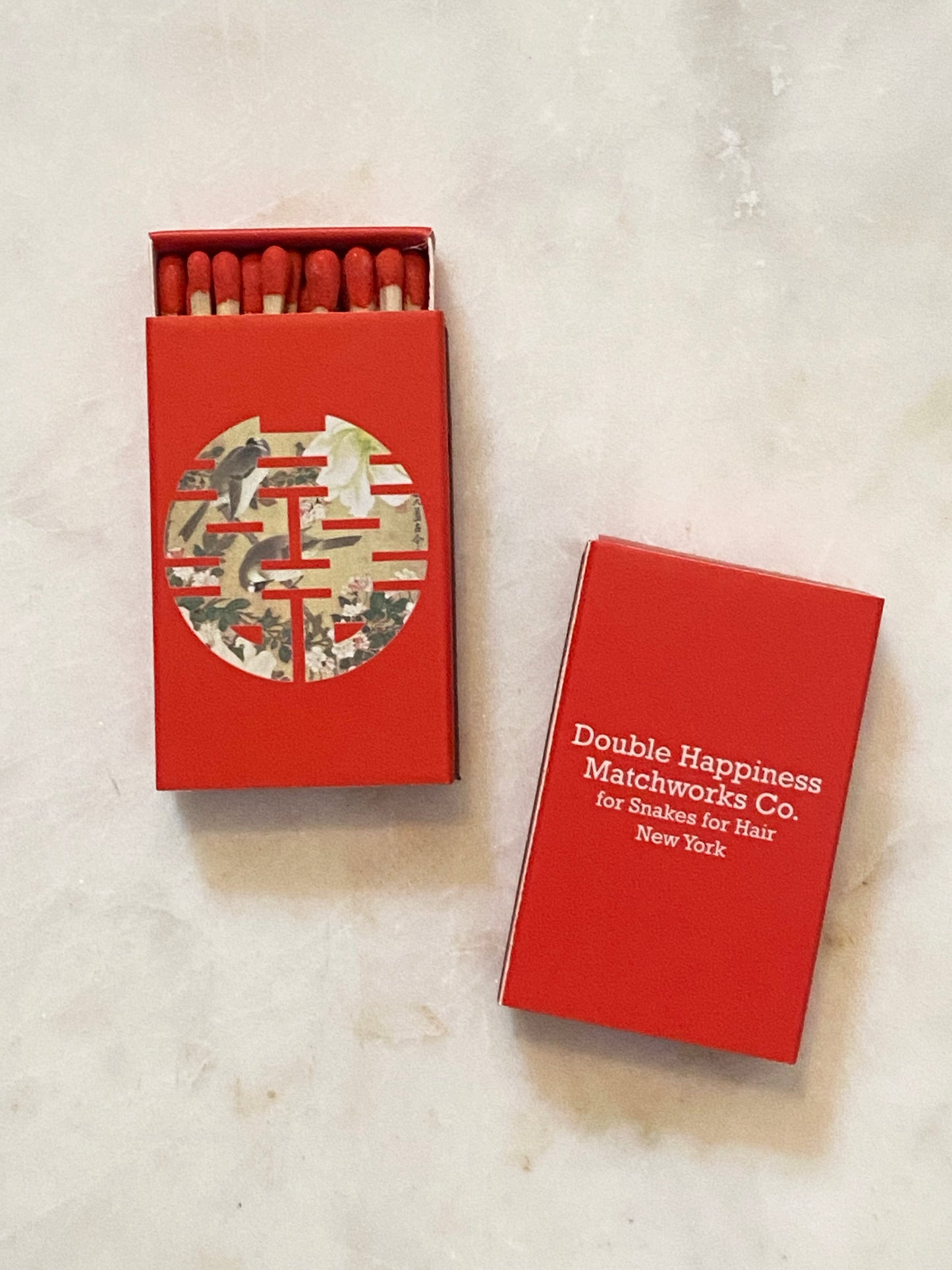 DOUBLE HAPPINESS MATCHBOX - CASE OF THREE
