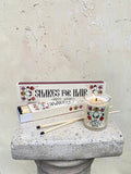 SNAKES FOR HAIR 11” FIREPLACE MATCHES