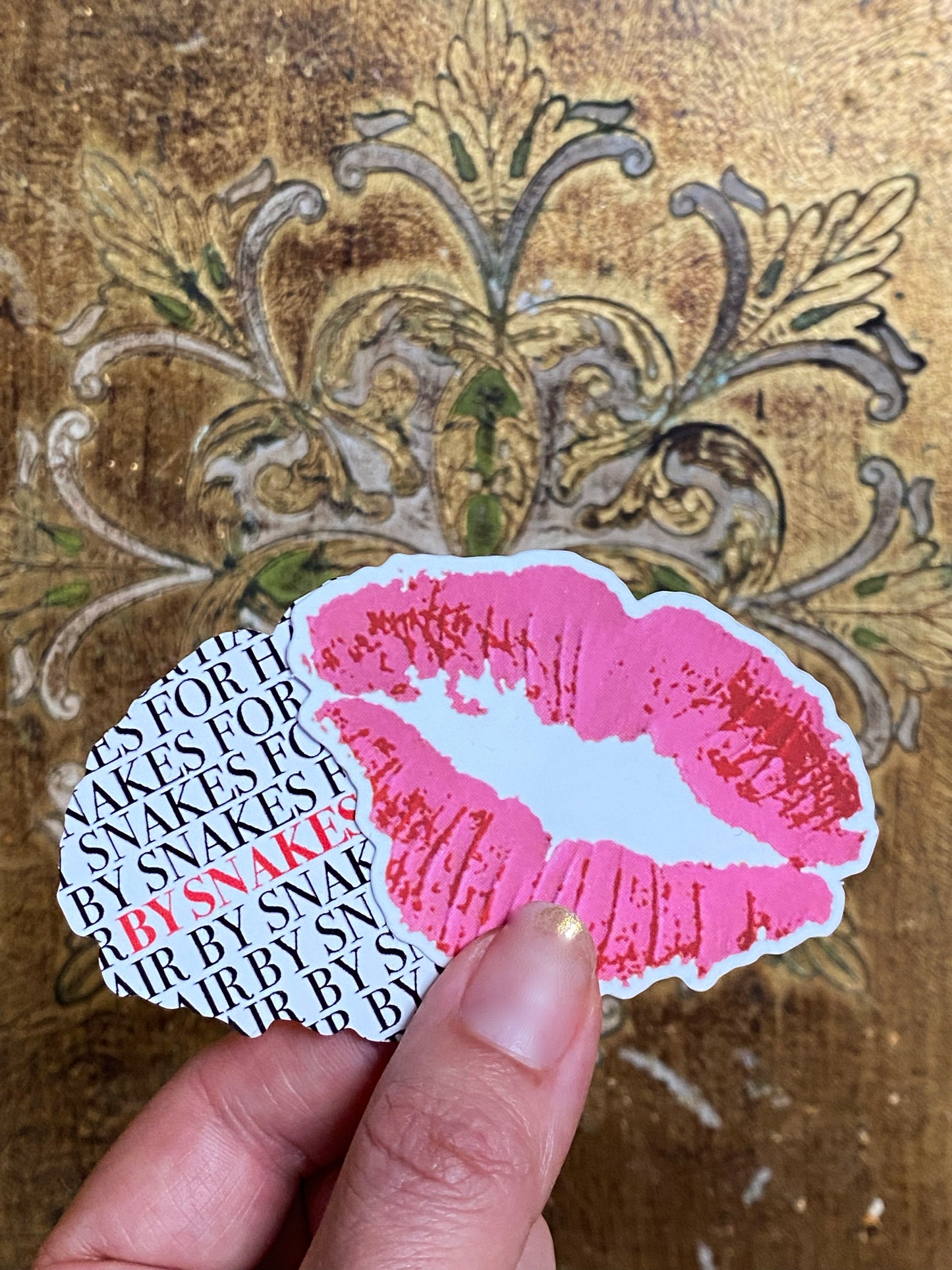 KISS KISS STICKER