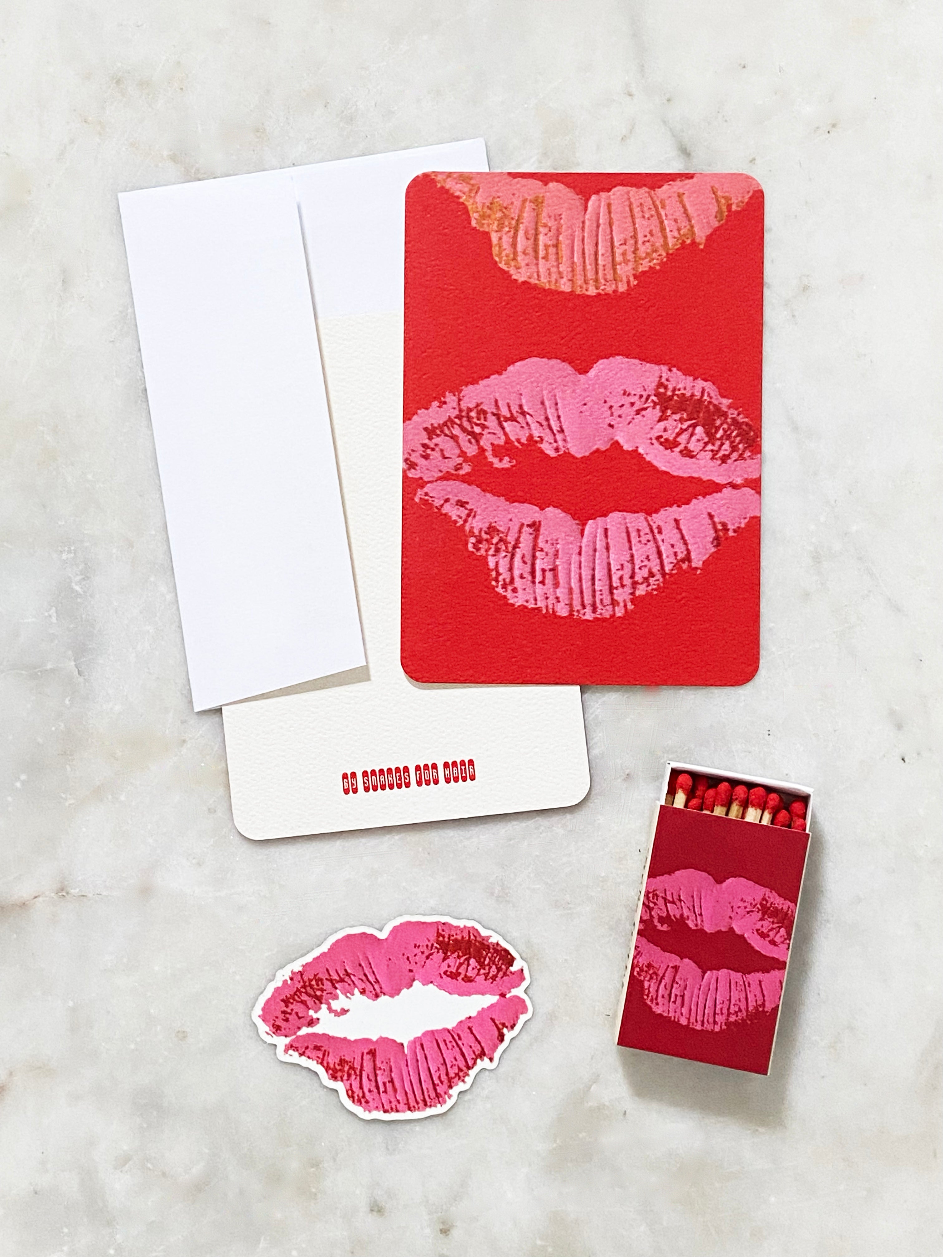 KISS KISS PAPER SET – Snakes For Hair
