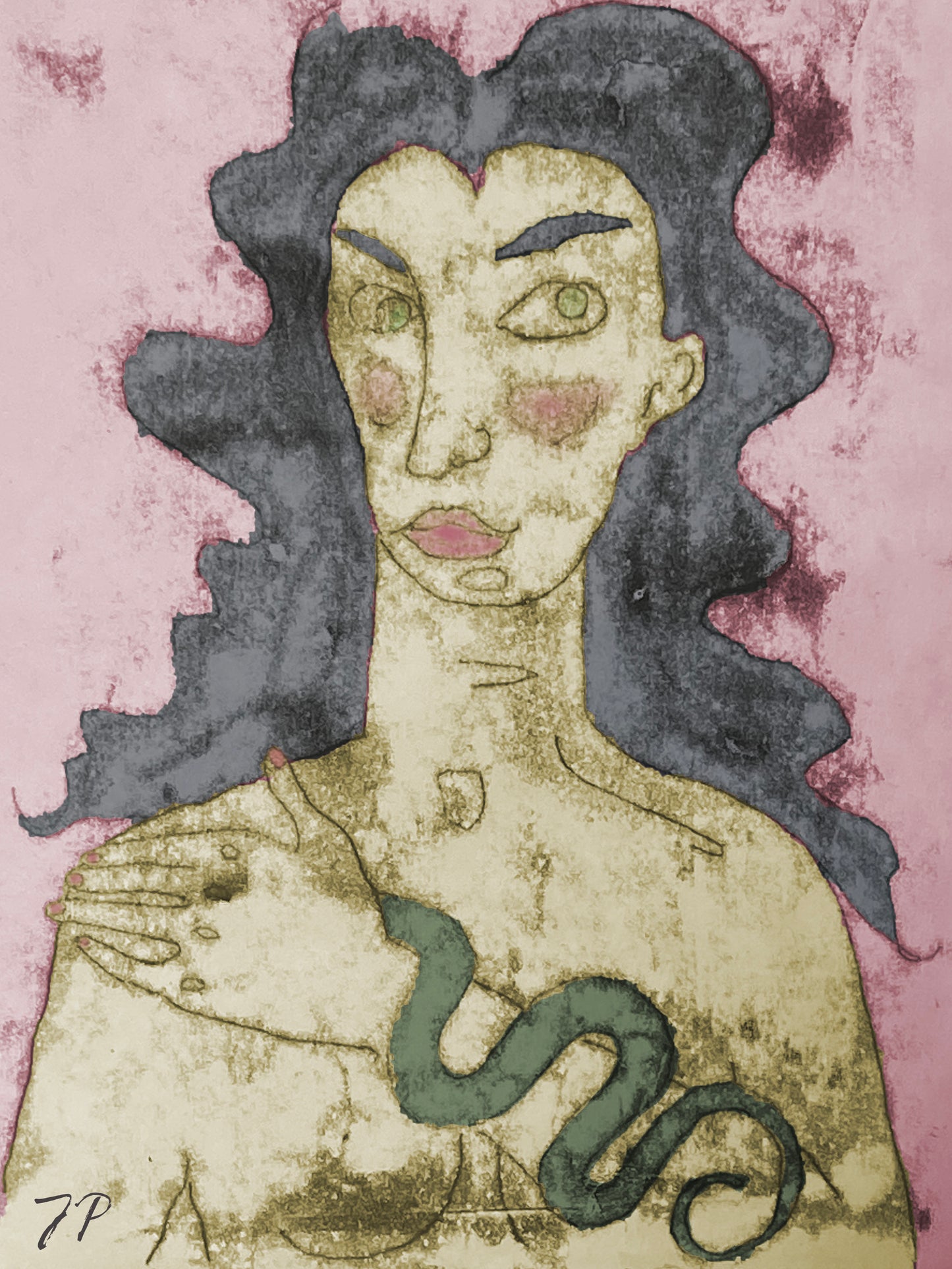 CUSTOM MONOTYPE  PORTRAIT