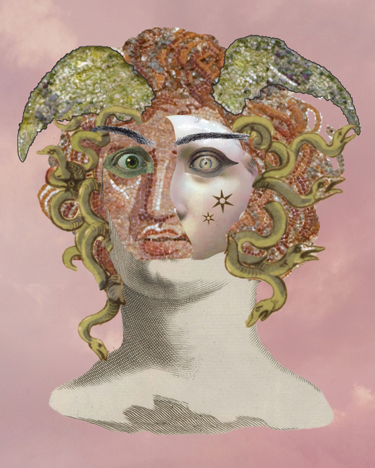 "PSYCHEDELIC MEDUSA" FRAMED PRINT - CUSTOM