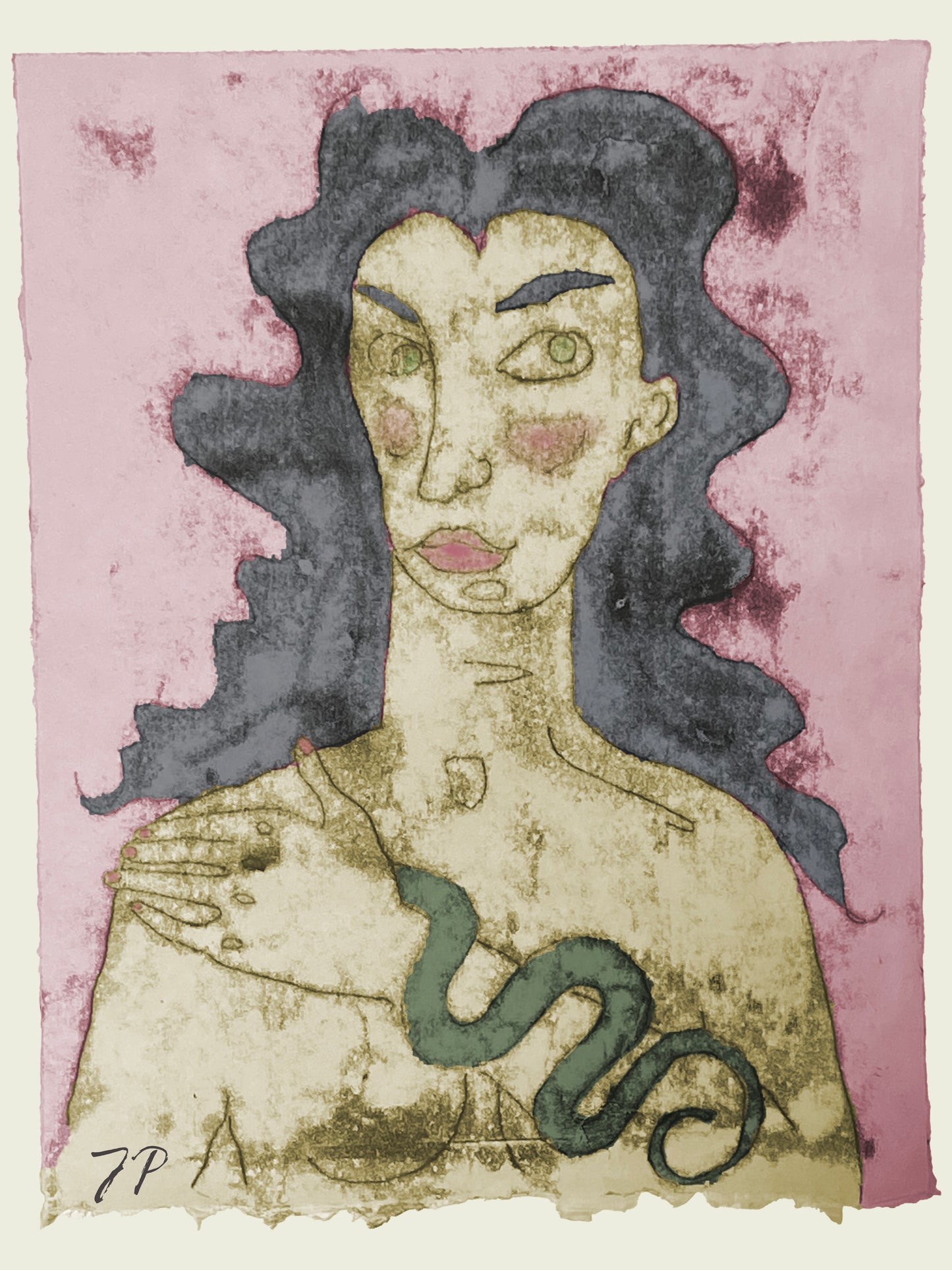 CUSTOM MONOTYPE  PORTRAIT