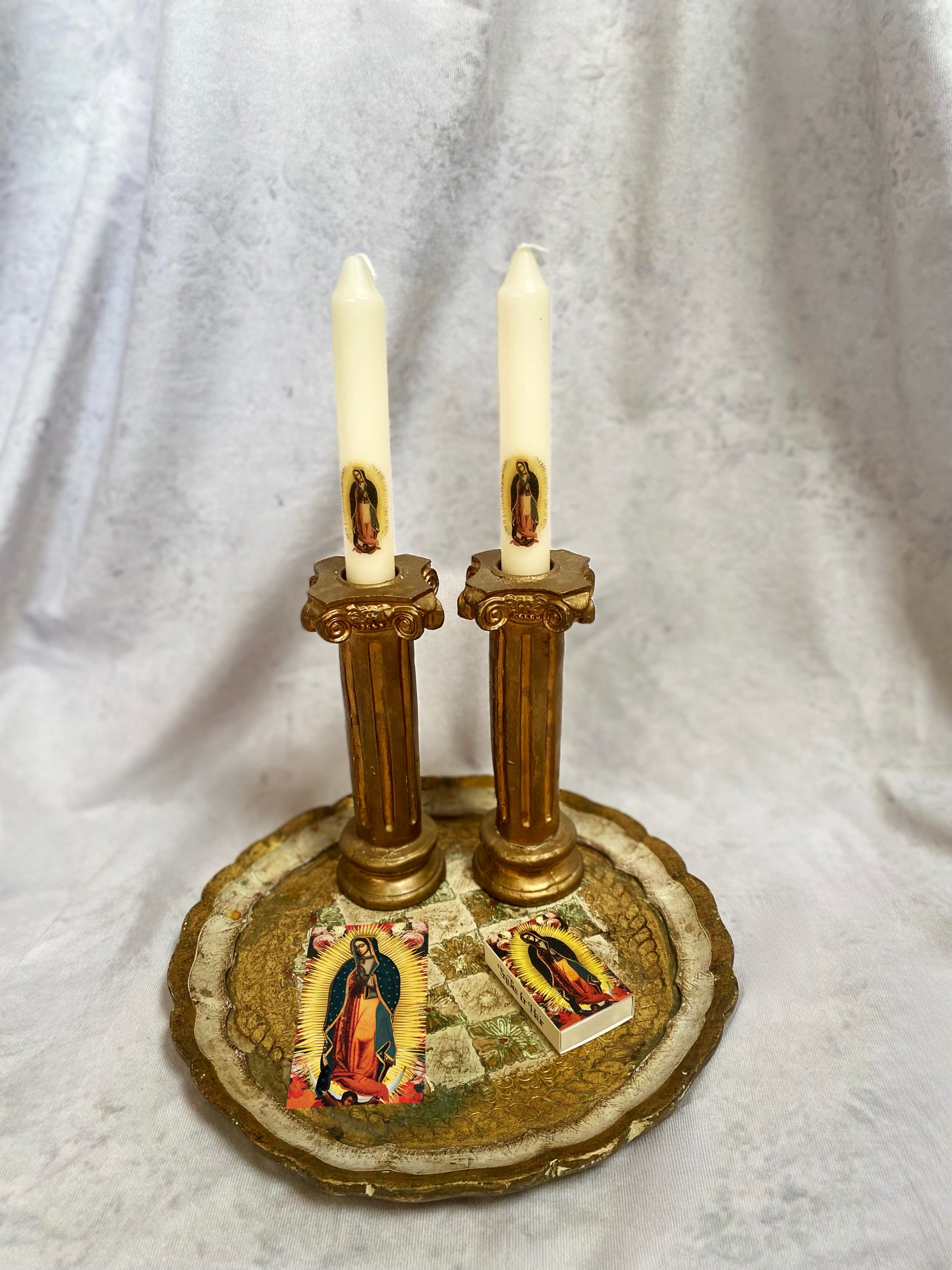 GUADALUPE MATCHBOX + CANDLES SET - preorder approx 11/24